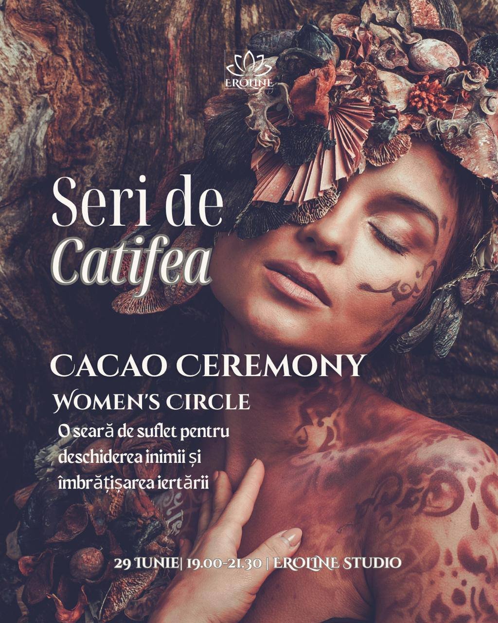 cacao ceremony pentru femei bucuresti