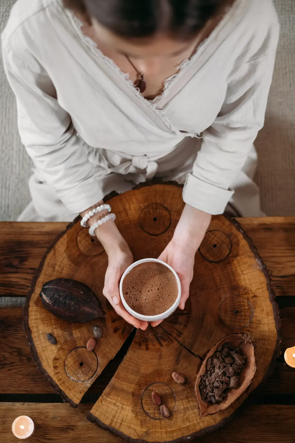 cacao ceremoniala la seri de feminitate Eroline Bucuresti